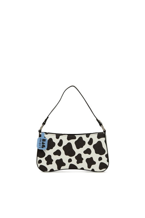 Zoozie Bags Bolso de Hombro Mini Blanco y Negro